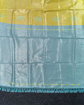 SC4127 - Tissue Silver Zari Meena Butta